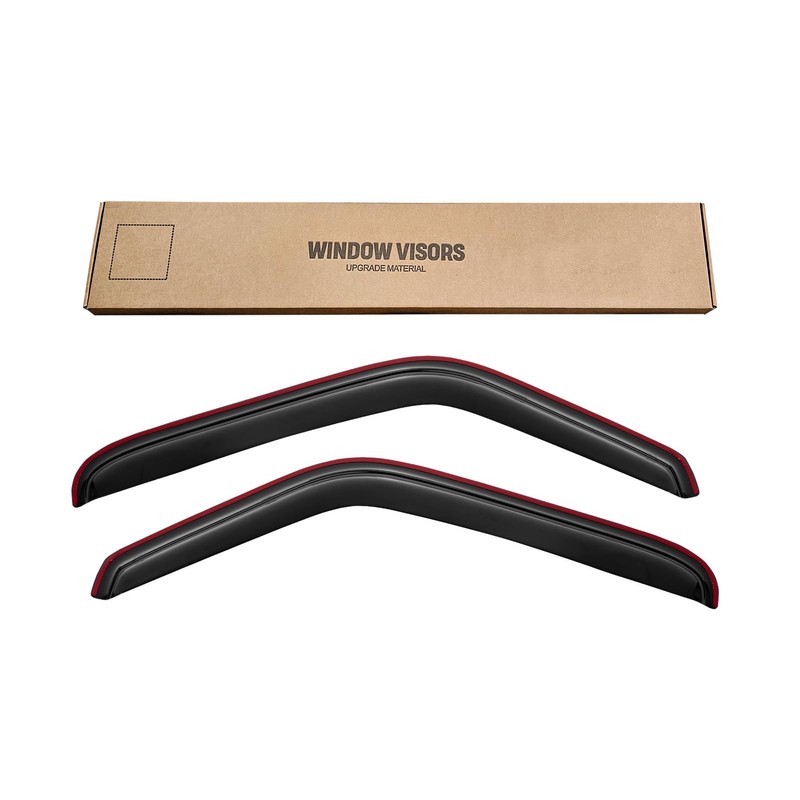 in-Channel Window Rain Guards Visors for 1993-2011 Ford Ranger Regular/Extended