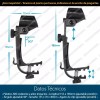 Mercader Digital Par De Soporte O Clamp Para Micrófono De