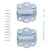 Wright Products V650ZP ADJUSTABLE SELF-CLOSING HINGES 2-3/4", ZINC PLATED
