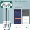 Yewhick 6-in-1 pH Monitor Salt Temp S.G TDS EC Water