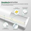 ALUSSO 3CCT 3000K/4000K/5000K Adjustable LED Wraparound Light, 4FT 40W LED