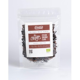 Bioura Organic Ceylon Cloves, Handpicked Unopened Buds, Sun-Dried, 100g, Rich aroma, flavour, taste, Bio Organic Goodness