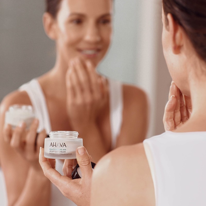 AHAVA Uplift Day Cream, Broad Spectrum SPF20 - Rich Hydrating