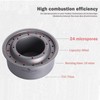 Boundless Voyage Camping Alcohol Stove Ultralight Titanium Wood Stove Outdoor