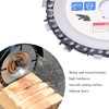 SHININGEYES 4 1/2 inch Wood Carving Disc Cut Chain Grinder