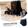 Tofficu 4pcs Lens Bag Soft Neoprene Lens Pouch Camera Lens
