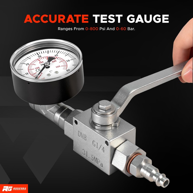 High Pressure Oil System IPR Air Test Tool Kit Compatible