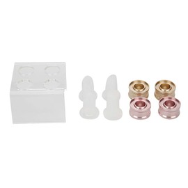 Molde Para Pintalabios Molde De Lápiz Hecho En Casa, Kit De Herramientas Para Manualidades,(Juego Labial Lápiz Labial For Aromas De Soportes De Cuatro Orificios)