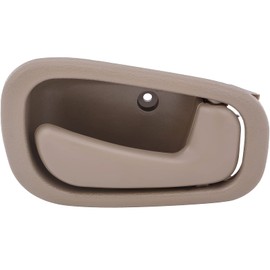 LUJUNTEC Interior Door Handle Manaul Lock,Front Rear Door Handle Passenger Right Side,Replacement for 1998-2002 For Toyota for Corolla,1pcs Beige Handle Replace TO1353165,6920502050E0