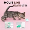 Pet intelligent mouse toy with automatic only running simulation