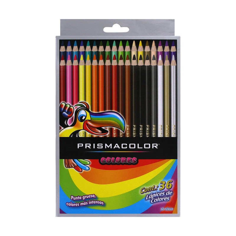 Prismacolor Scholar Juego de lápices, varios colores, 36 unidades