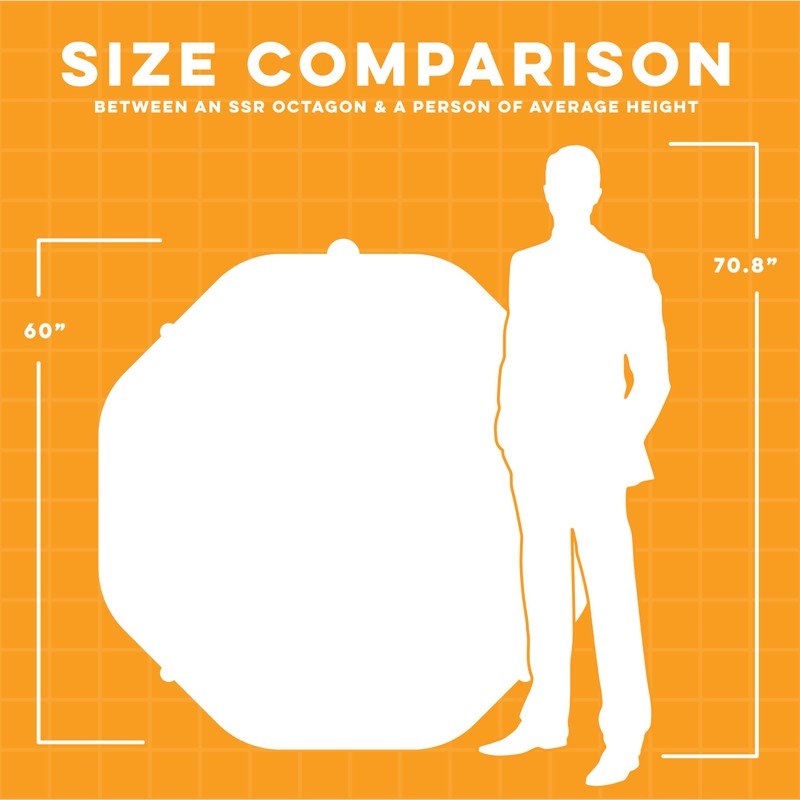 Solar Sun Rings Octagon Sunburst (3 Pack)