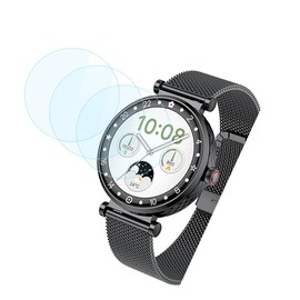 Futanwei for Matast Smart Watch S86 Screen Protector [3 Pack] Tempered Glass Film 1.19" [9H Hardness] [Anti-Scratch] [Bubble Free] Screen Protector for Matast S86 Smartwatch