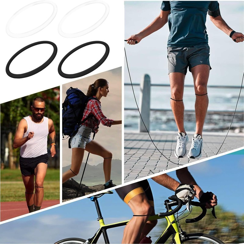 Patella Knee Strap Knee Brace Patella Band 4 Pack, Athletics