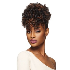 Outre Synthetic Hair Timeless Pineapple Ponytail - SWEETIE (1B Off Black)