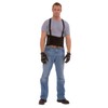 Cordova Back Support Belt with Attached Suspenders, Quick Adjust Elastic