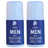 Desodorante Natural Hombre Roll On Blue 60ml 2 Pza