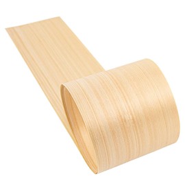 Hinoki Cypress Veneer Sheets - Straight Grain - 5.5x120 for DIY Projects, Speaker Renovation, Furniture Restoration | Unfinished Wood Sticker | Ideal for Woodworking & Decor