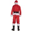 Men’s Santa Claus Suits Costumes Xmas Outfits, Tops, Pants, Hat,