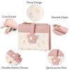 Bakurok Small Wallet Women RFID Vegan Leather Bifold Compact Card