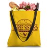 Three Sisters Oregon - Three Sisters OR Label Tote Bag