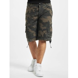 Brandit Vintage Shorts, Dark camouflage, m