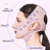 V라인 페이스 리프팅 마스크, 수면용 턱 스트랩, 얼굴 슬리밍 이중턱