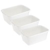 MiraHome Household Tub, Set of 3, 9 L, 35 x