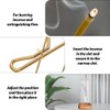 ZOESURE Räucherstäbchenhalter, Holz Räucherstäbchen Halter, Modernes Design Room Décor Räucherstäbchenhalter