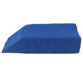 Body Position Wedge Pillow Lower Limb Leg Elevation Wedge Pillow for Body Alignment Support 60x28x15cm Blue