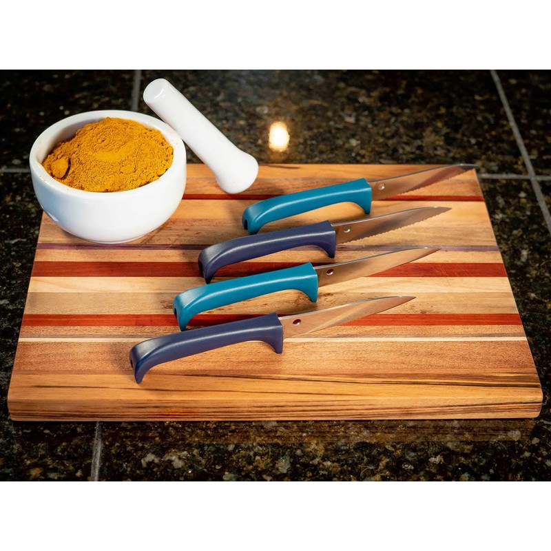 Spyderco Counter Puppy 6.9" Kitchen Knife with 3.46" Corrosion-Resistant 7Cr17