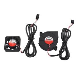 FYSETC 3D Printer Part Prusai3 MK3S+ Print Fan Hotend Replacement Fan 4010 5015 Fan DC 5V MK3S Blower Fan Extruder Cooling Radiator for 3D Printer MK3 Hot End DIY Accessory