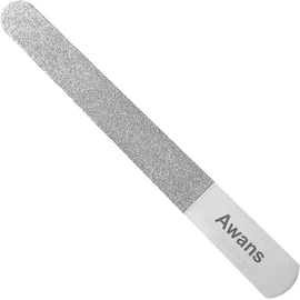 Awans Diamond Deb Nail File, Double Sided Diamond Dust Coating. 6 Inches Reusable Stainless Steel (Nail File - 1)