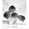 KALIYADI Polarized Sunglasses Womens Trendy Square Ladies Sun Glasses Classic