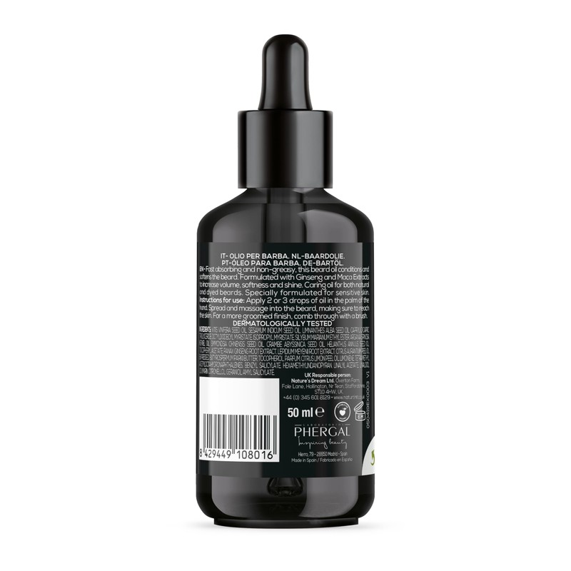 Naturtint Revitalising Men's Care - Beard Oil - Energising Elixir