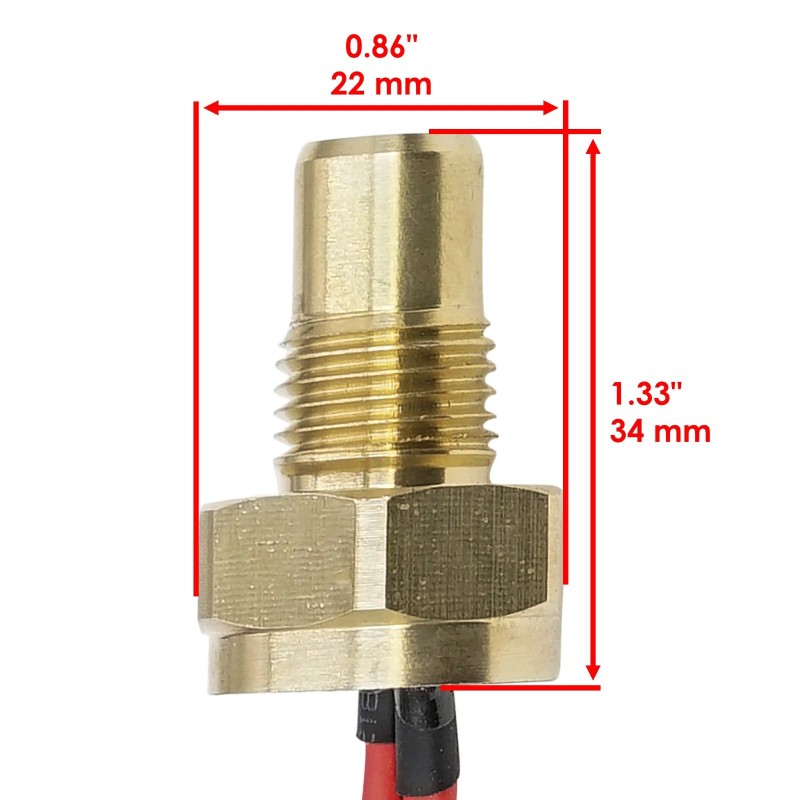 Celox Fan Heat Thermal Sensor Switch for Arctic Cat 400