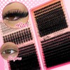 680PCS Fairy Lash Clusters Kit with Spikes Fluffy Volume T50