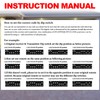 Kingdder 2 Pcs 8 Dip Switch Garage Door Remote Two