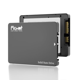 Fikwot FX812 256GB SSD SATA III 2.5" 6GB/s, 3D NAND TLC, SLC Cache, Up to 560MB/s,Compatible with Laptop & PC Desktop