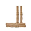 BigDean 4 XXL Wooden Handles for Wheelbarrow Approx. 23.5 cm