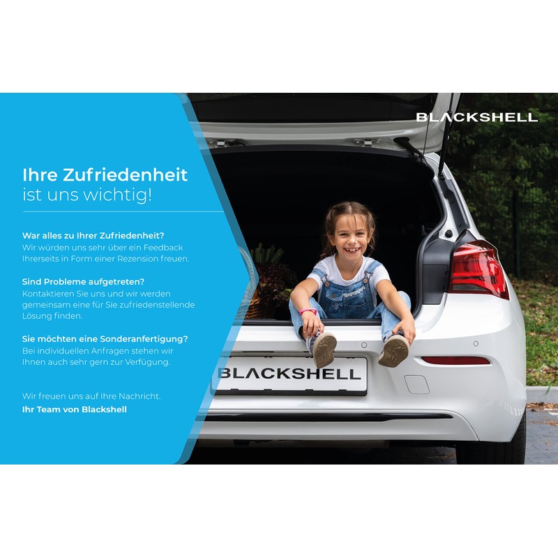 Blackshell® Basic Boot Sill Protector Film Compatible with VW Passat
