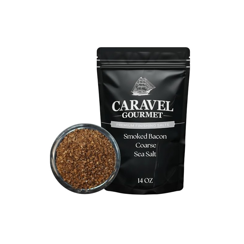 Smoked Bacon Coarse Sea Salt - Refill Pouch