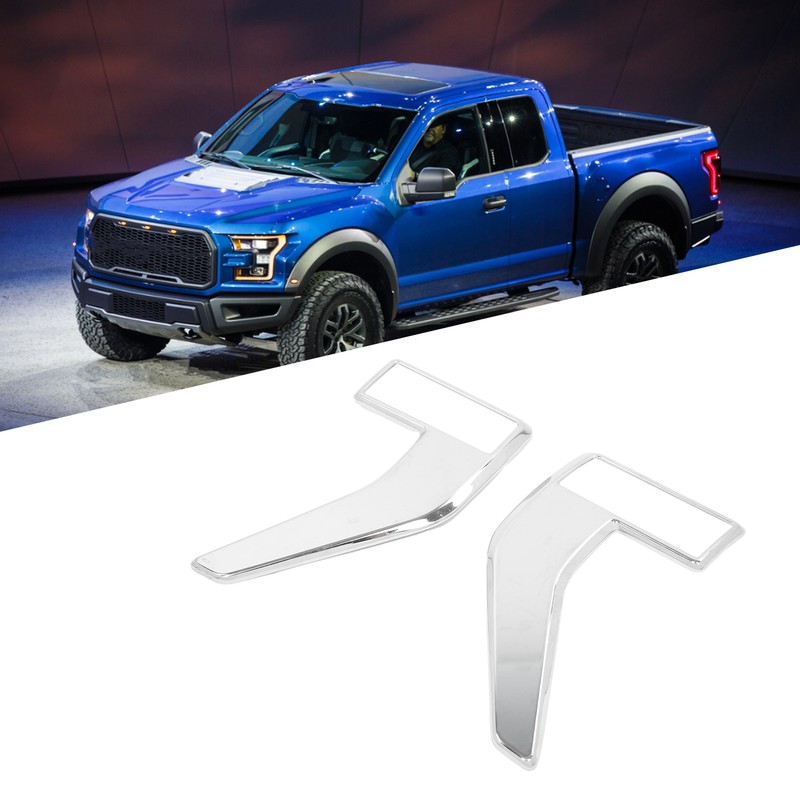 2Pcs Side Vent ABS Exquisite Exterior Body Stickers Strip Replacement