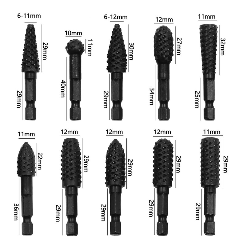 Samcos Rotary File, Rotary File, Hexagonal Shaft Electric File, Grinding,