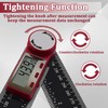 Digital Angle Finder Ruler Protractor, Stainless Steel Digital Angle Finder