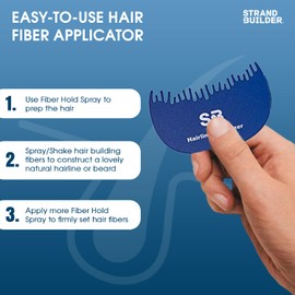 Strand Builder Hairline Optimizer for Thinning Hair, Hair Loss Products Tool for Guiding Hair Fiber Spray