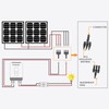 SJZ SUN RUN Solar Panel T Branch Connector 3 to