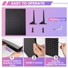 Acfunique 2 Pack Peg Board Display Stand for Vendors with