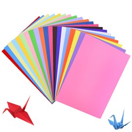 Coloured Paper 70gsm - 100 Sheet A4 Coloured Paper, Coloured Paper A4 Pack Assorted, More Fun Crafting Decorating Sketch Cutting Paper, DIY Arts Handmade Origami Coloured Paper, 20 Assorted Colours