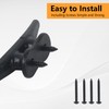 Dock Cleats 4 inch (6 Pack) Boat Dock Cleats with